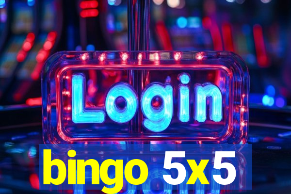 bingo 5x5