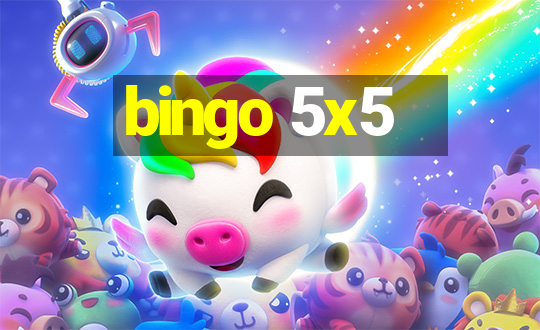 bingo 5x5