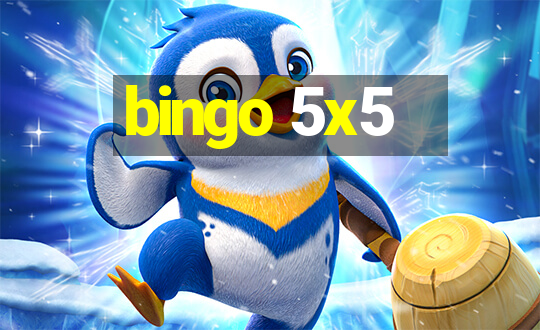 bingo 5x5