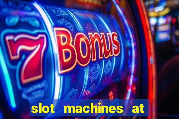 slot machines at winstar casino