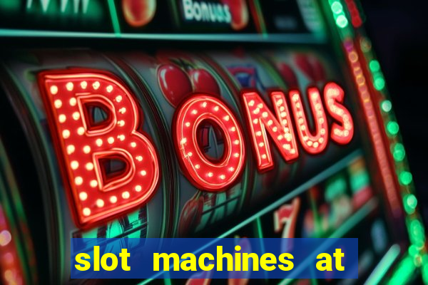 slot machines at winstar casino