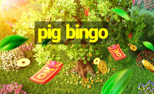 pig bingo