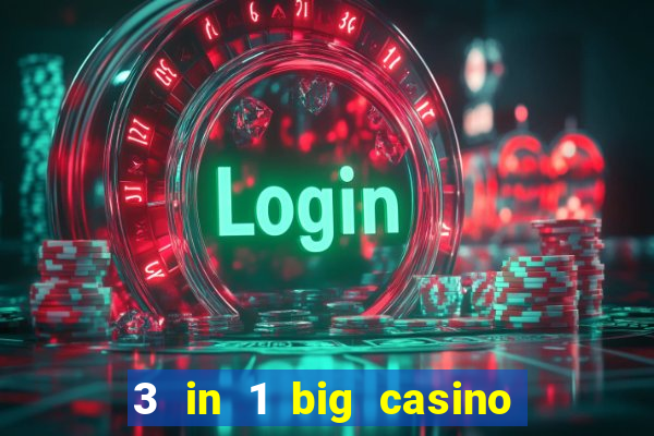 3 in 1 big casino game set