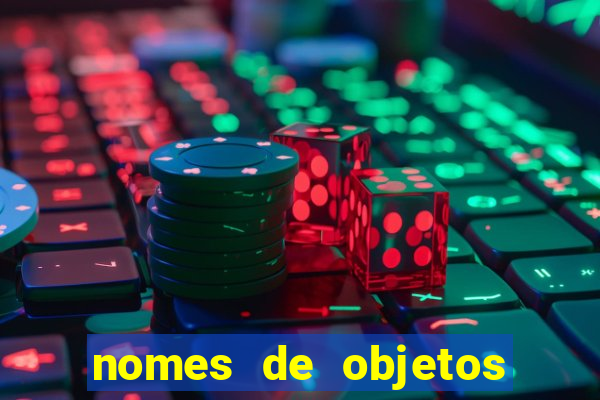 nomes de objetos de origem tupi guarani