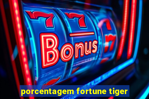 porcentagem fortune tiger