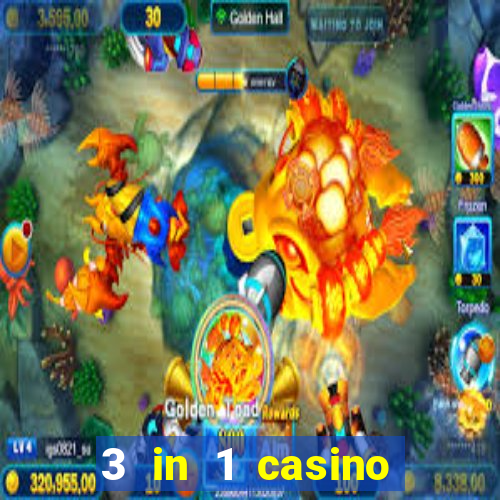 3 in 1 casino game set