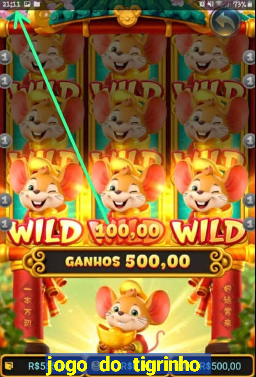 jogo do tigrinho fortune tiger demo