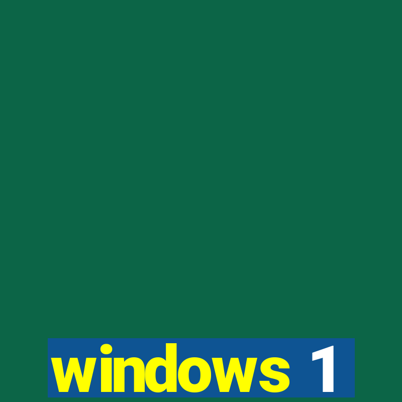 windows 1