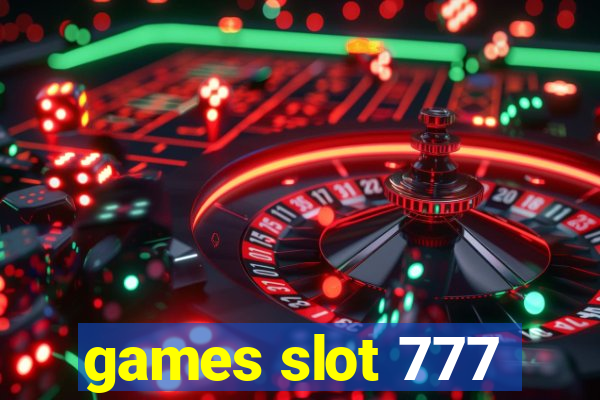 games slot 777