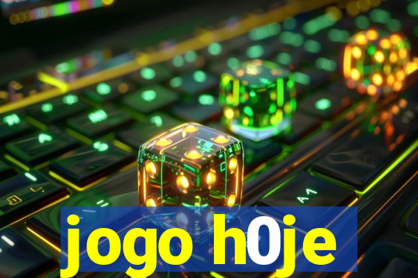 jogo h0je