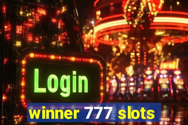 winner 777 slots