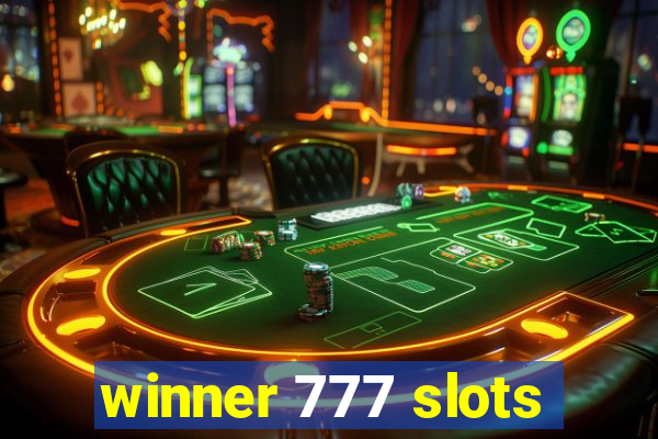 winner 777 slots