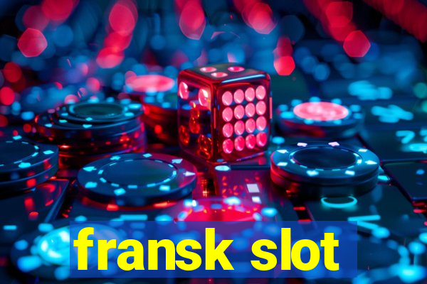 fransk slot