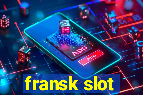 fransk slot