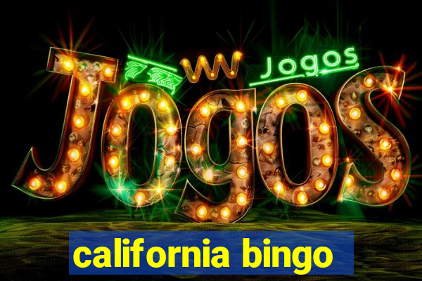 california bingo