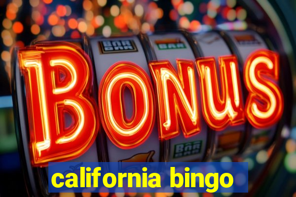 california bingo