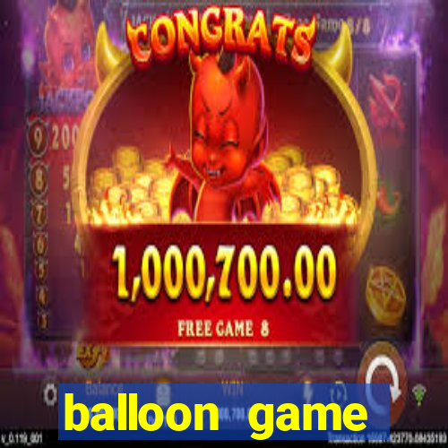 balloon game balloon game