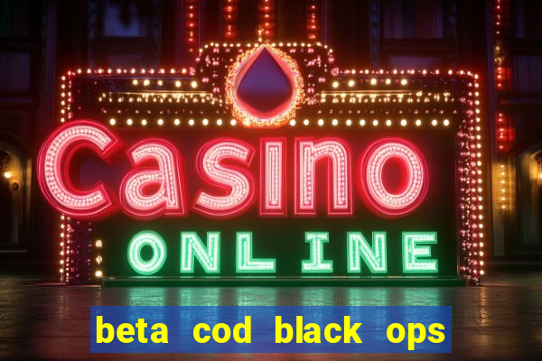 beta cod black ops 6 data