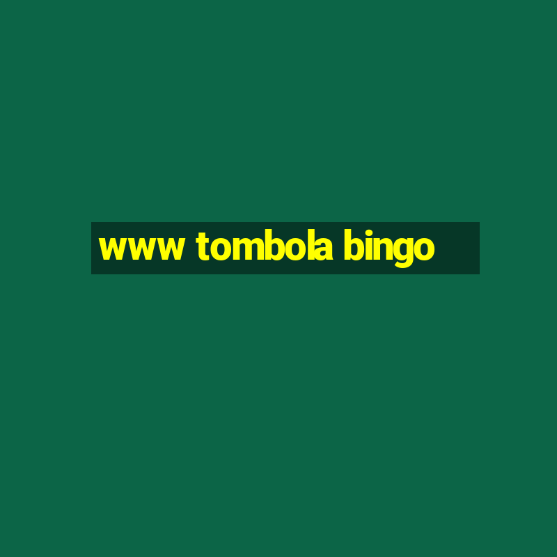 www tombola bingo