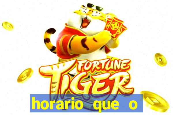 horario que o fortune rabbit paga