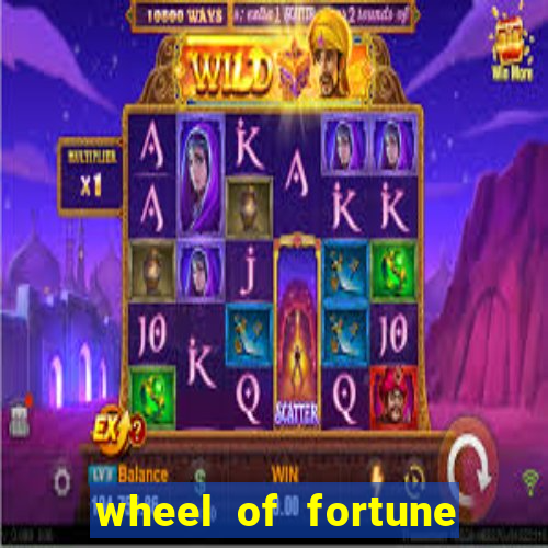 wheel of fortune slot machines