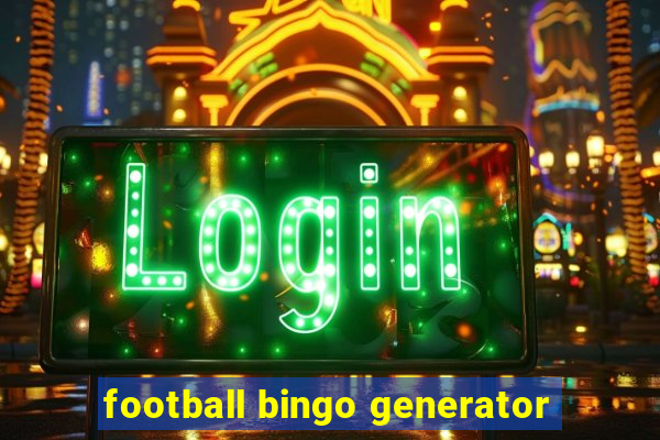 football bingo generator