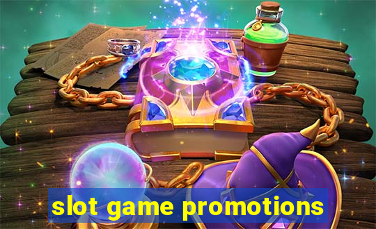 slot game promotions