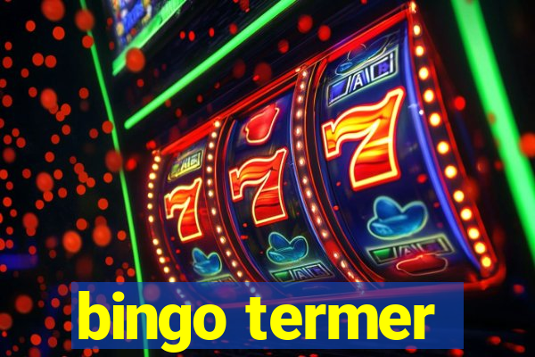 bingo termer