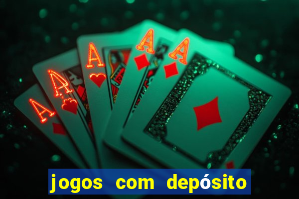 jogos com depósito de 1 real