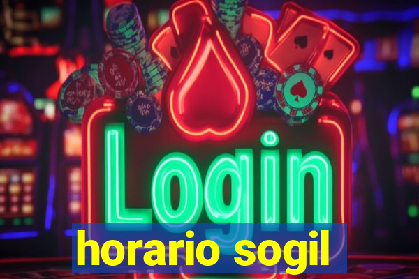 horario sogil