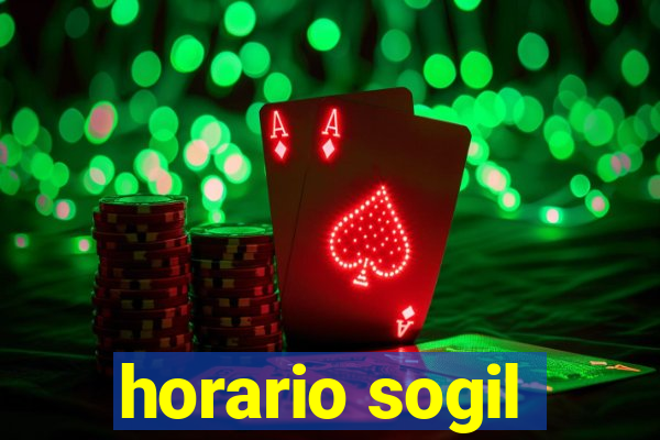 horario sogil