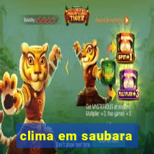 clima em saubara