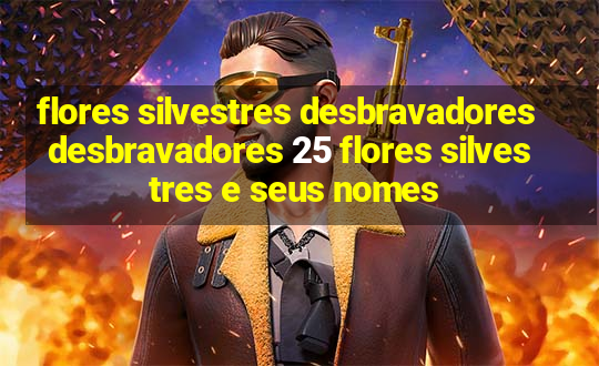 flores silvestres desbravadores desbravadores 25 flores silvestres e seus nomes