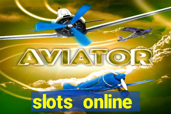 slots online dinheiro real