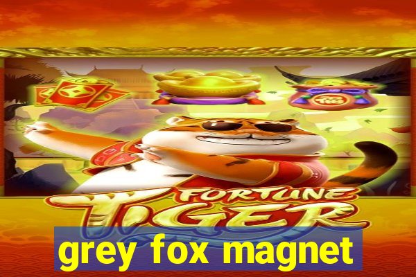 grey fox magnet