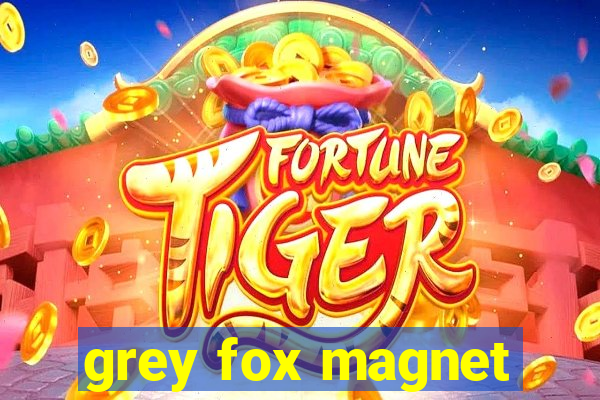 grey fox magnet