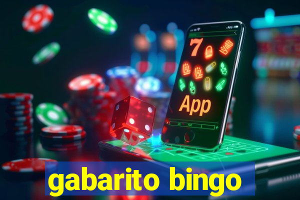 gabarito bingo