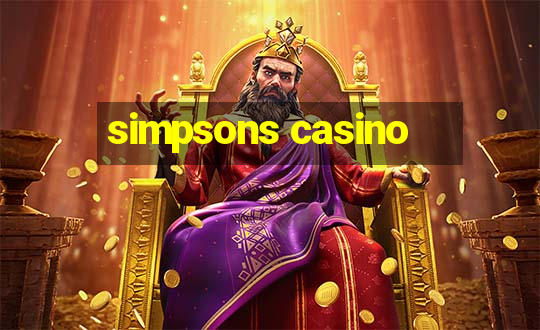 simpsons casino