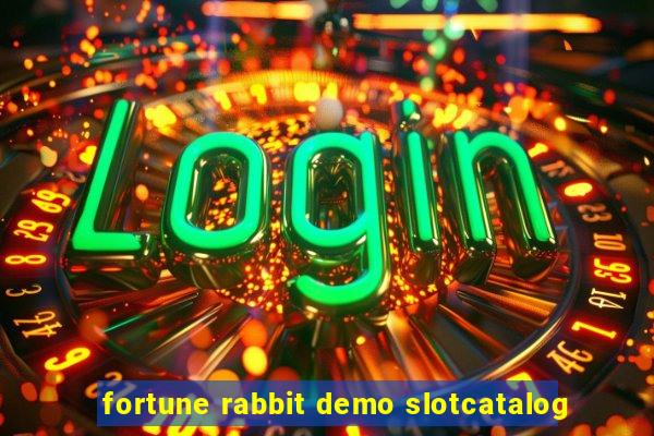 fortune rabbit demo slotcatalog