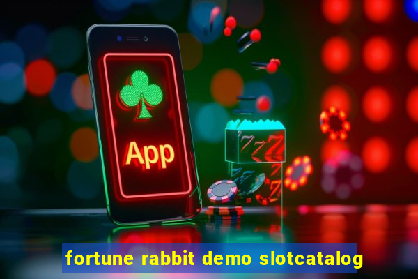 fortune rabbit demo slotcatalog