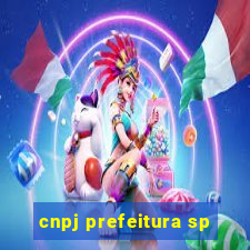 cnpj prefeitura sp