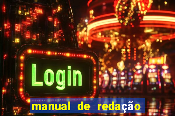 manual de redação da folha de são paulo pdf