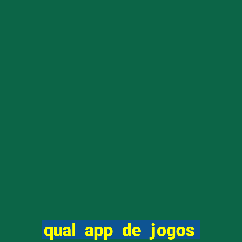 qual app de jogos que realmente paga