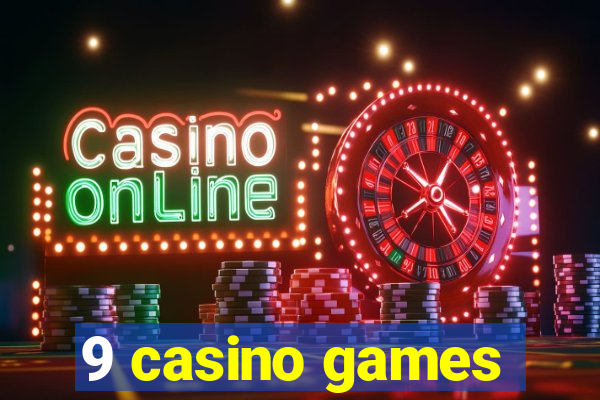 9 casino games