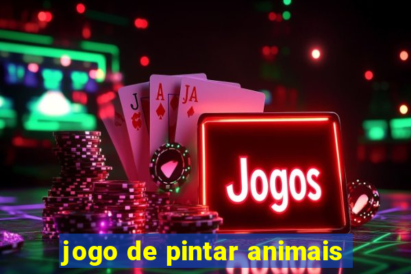 jogo de pintar animais