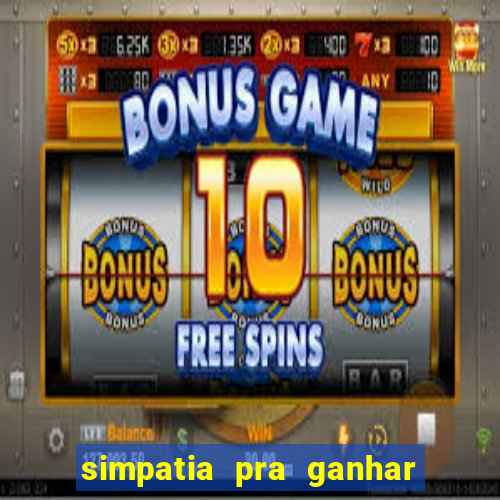 simpatia pra ganhar no bingo