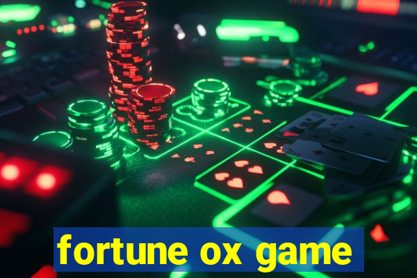 fortune ox game