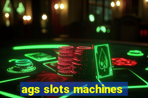 ags slots machines