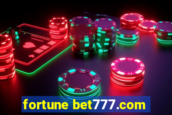 fortune bet777.com