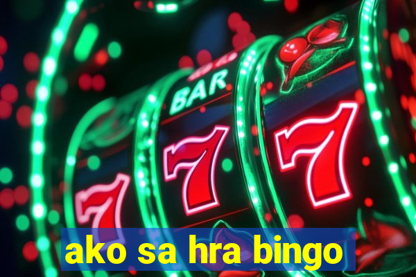 ako sa hra bingo